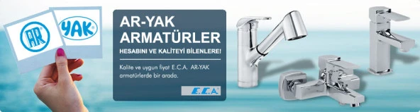 AR LUNETTA TEK GÖVDE LAVABO BATARYASI - 2