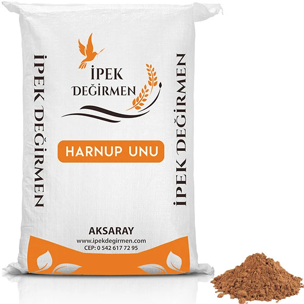 İpek Değirmen 3 KG Glutensiz Harnup Unu Keçiboynuzu Tozu