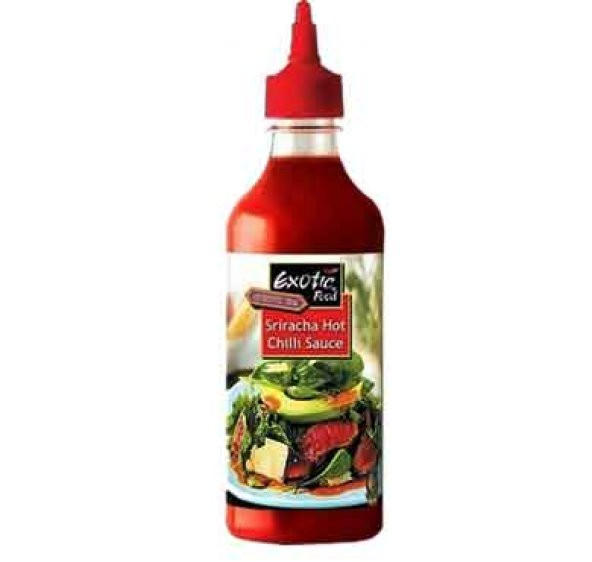 Exotic Sriracha Hot Chili Sos / Acı K.Biber Sosu 730 ml