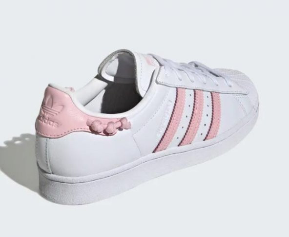 adidas Pembe Beyaz Superstar Ayakkabı GZ3446 - 3