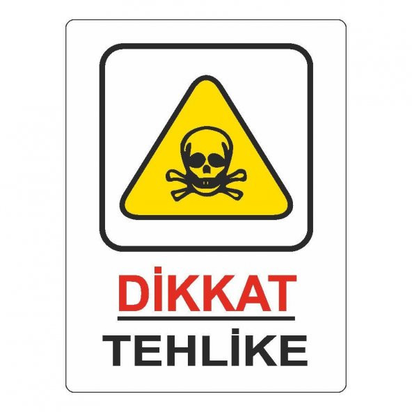EKSTRAFIX DIKKAT TEHLIKE LEVHASI (YUL-422)