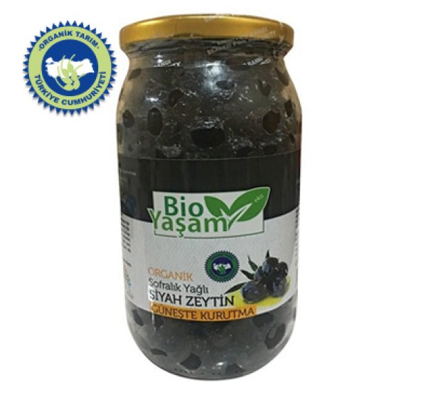Organik Gemlik Yağlı Salamura Zeytin Eko Bio Yaşam 700 Gr. - 2