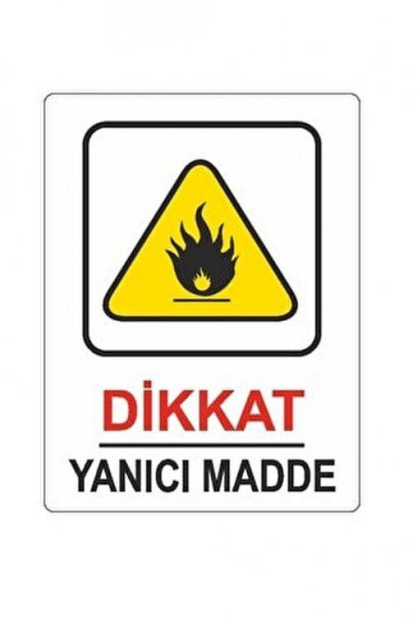 EKSTRAFIX DIKKAT YANICI MADDE LEVHASI (YUL-427)