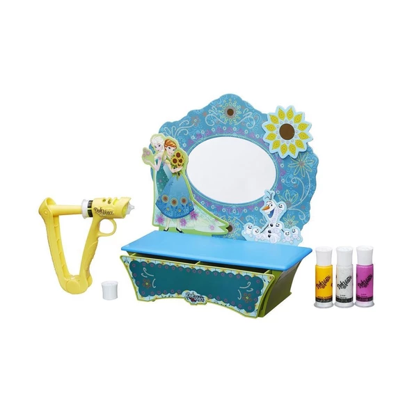 Playdoh DohVinci Disney Frozen Elsa Anna Sıvı Oyun Hamuru Eğitici Oyun Hamuru Tasarım Seti