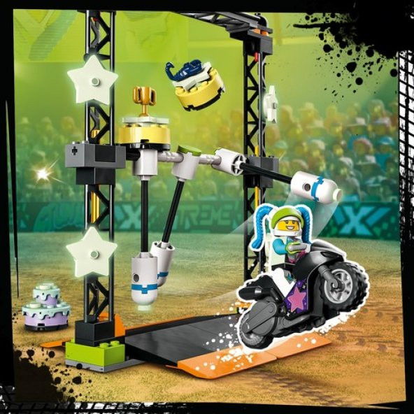 LEGO City 60341 The Knockdown Stunt Challenge - 6