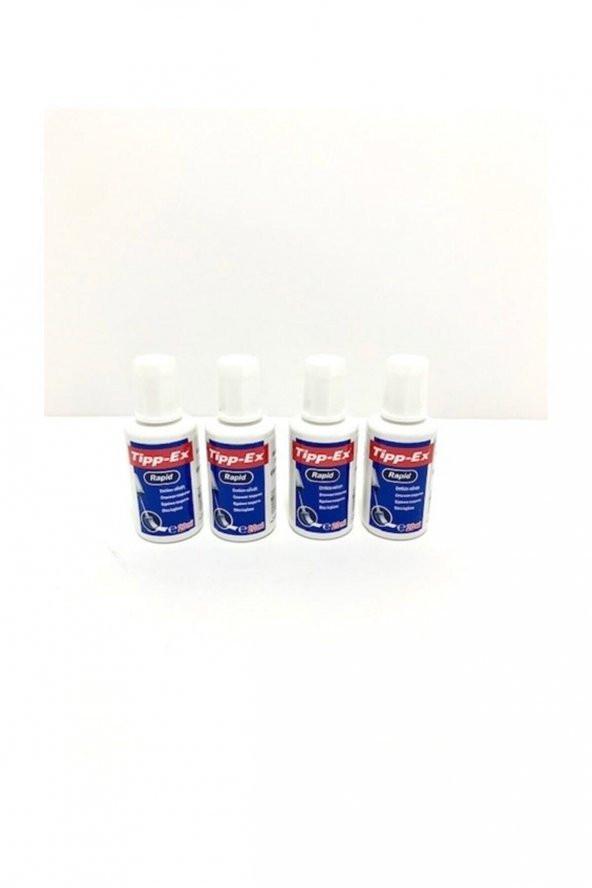 Tipp-Ex Rapid Sıvı Silici 20 ML 4 Adet
