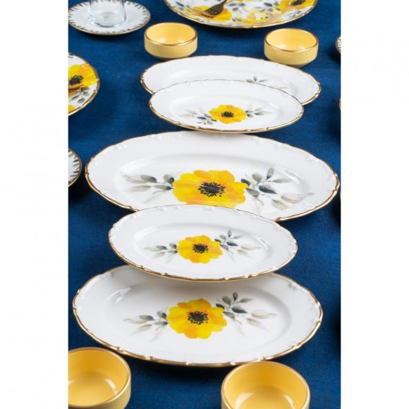 Acar Daisy 6 Kişilik 27 Parça Kahvaltı Takımı XTL-012351 - 4