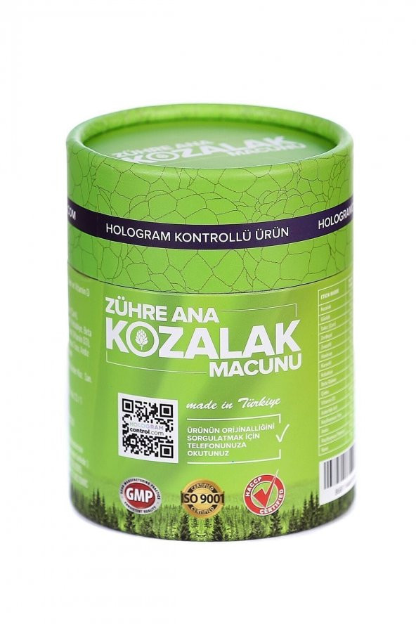 Zühre Ana Kozalak Macunu - Çam Kozalağı Macunu Hologramlı Ürün