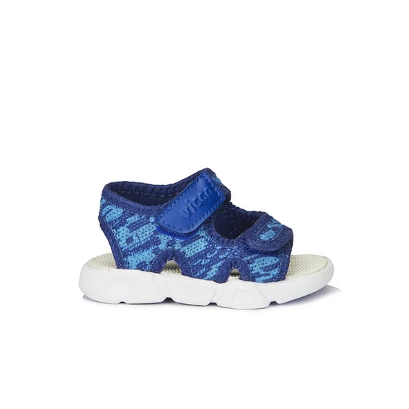 Vicco Kuki Hafif Erkek Bebe Saks Mavi Sandalet - 3