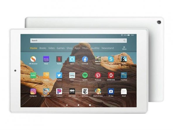 Amazon Fire Hd 10 32GB Alexa Uyumlu 1080P Beyaz Tablet TEŞHİR