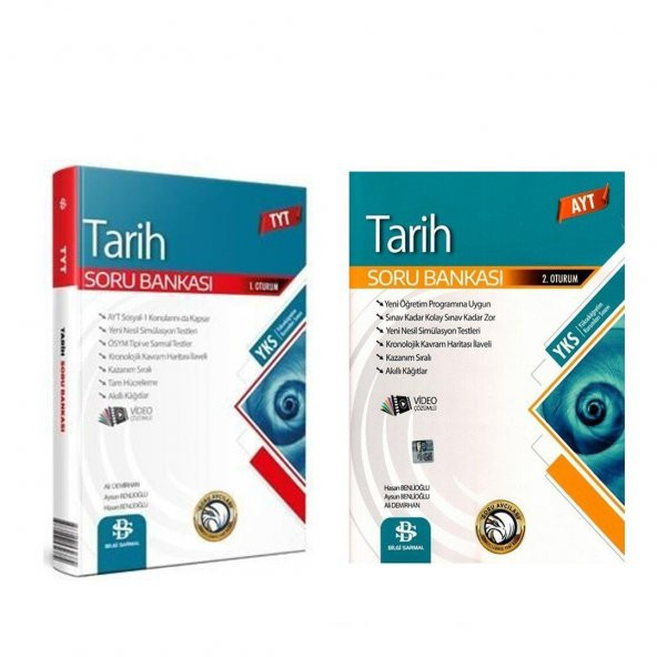 Bilgi Sarmal TYT AYT Tarih Soru Bankası Seti 2 Kitap