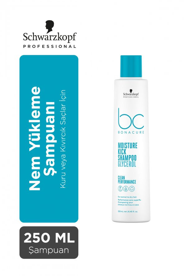 Bonacure BC Clean Nem Yükleme Şampuanı 250 ml
