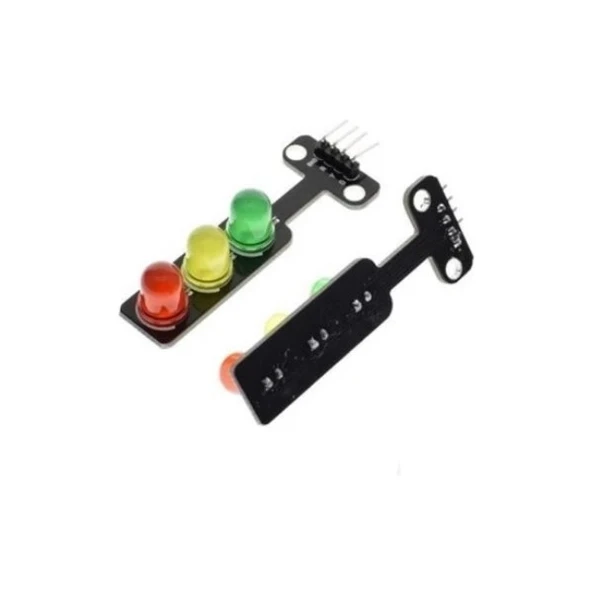 Arduino Trafik Lambası Modülü5 Volt, Kırmızı, Sarı, Yeşil Led - 2