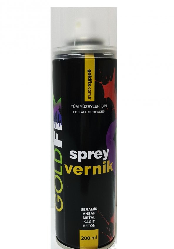 Şeffaf Sprey Vernik 200ml