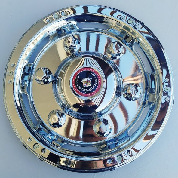 17.5″ Simülatör Jant Kapağı Krom Bijonlu Gömme, Adet - 4