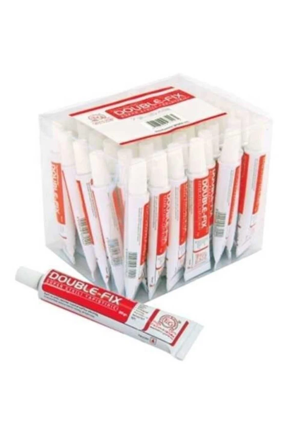 Factory Sıvı Yapıştırıcı Double Fix Süper Etkili 20 Gram Sıvı Yapıştırıcı (25 Li Paket)