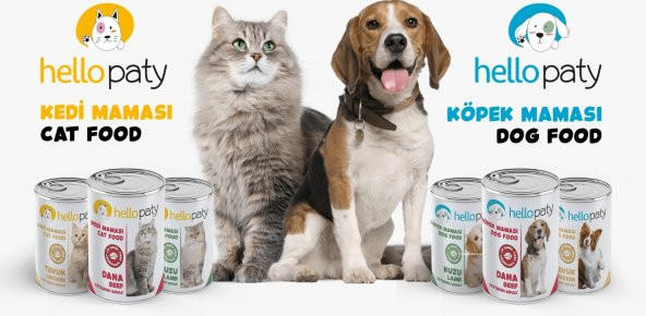 24 Adet 415 Gr Yetişkin Kedı Tavuk Etli Mama 24Lü Yaş Konserve Kedi Maması 24-Adet-Hello-Paty-Kedi-Tavuk - 3