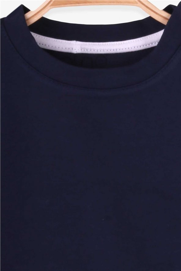 Erkek Bebek Sweatshirt Arma Baskili Lacivert (4-9 Ay) - 3