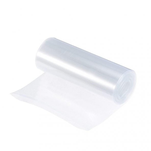 Isı ile 2/1 Daralan Makaron 60 mm - Şeffaf - 25 Metre