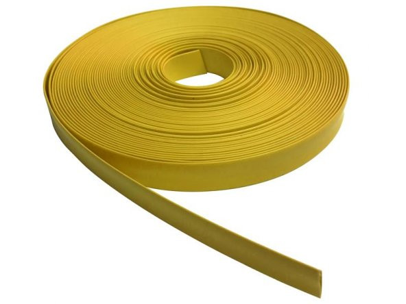 Isı ile 2/1 Daralan Makaron 60 mm - Sarı - 25 Metre