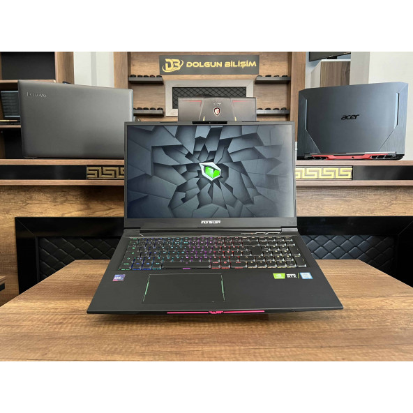 Monster Tulpar T7 V19.2 İKİNCİ EL i7 8750H 32GB 1TB SSD RTX2070 17.3" FHD - 1