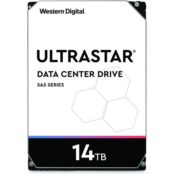WD 14TB 3.5" ULTRASTAR DC H530 0F31052 512MB 7200RPM DATA CENTER SAS DİSK