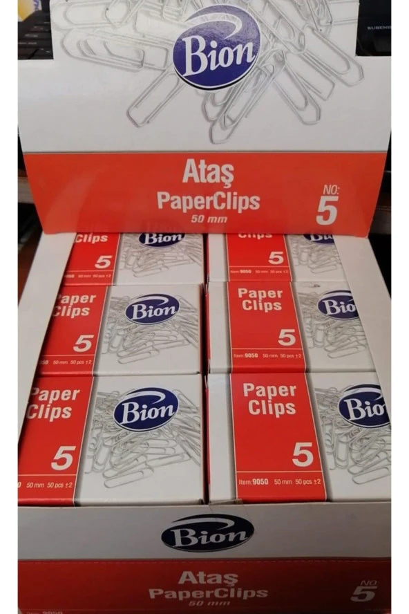 Bion Ataş NO:5 50 Cm Metal Ataş (1 Paket 18 Kutu) - 2