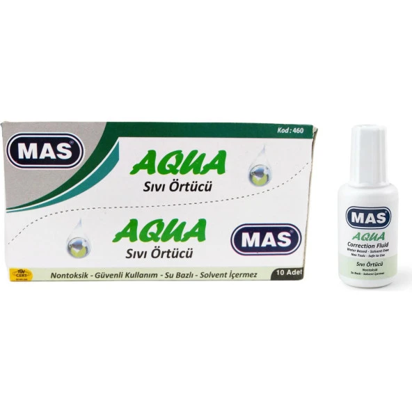 Mas Sıvı Daksil 20 ml Sıvı Daksil Sıvı Örtücü (10 Lu Paket) - Resim 2