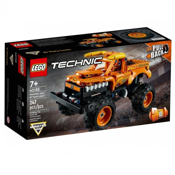42135 LEGO® Technic - Monster Jam™ El Toro Loco™, 247 parça +7 yaş - 5