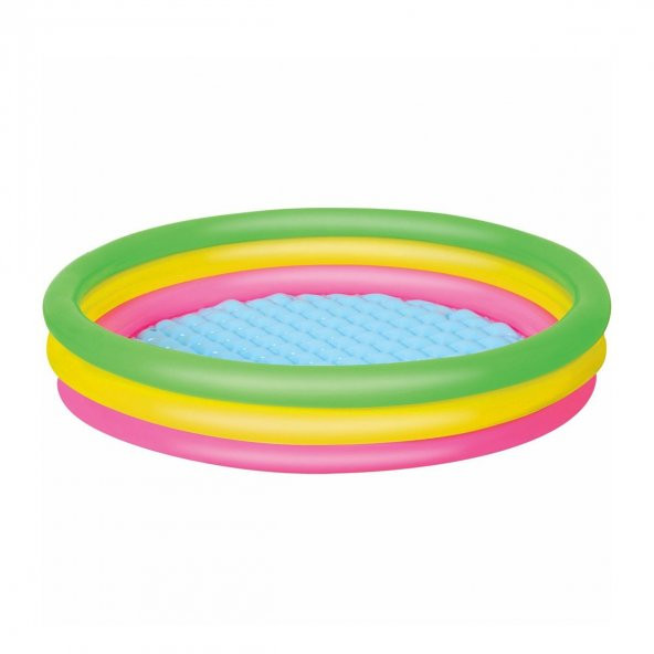 51104  Bestway 3 Bölmeli Şişme Havuz 102x25 cm - 3