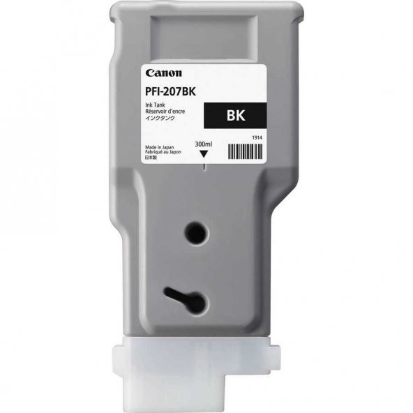 Canon PFI-207BK Siyah Kartuş