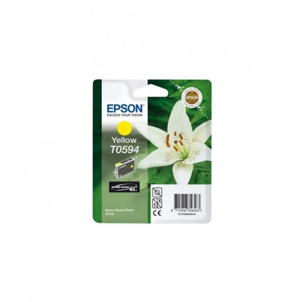 Epson T0594-C13T05944020 Sarı Kartuş ürün görseli