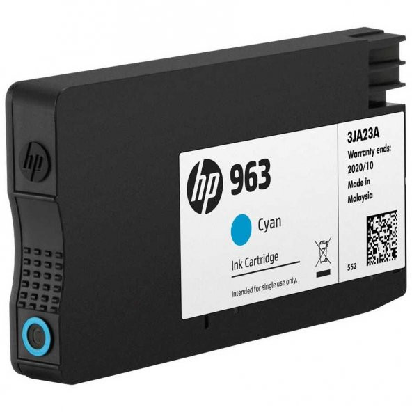 Hp 963-3JA23AE Mavi Kartuş