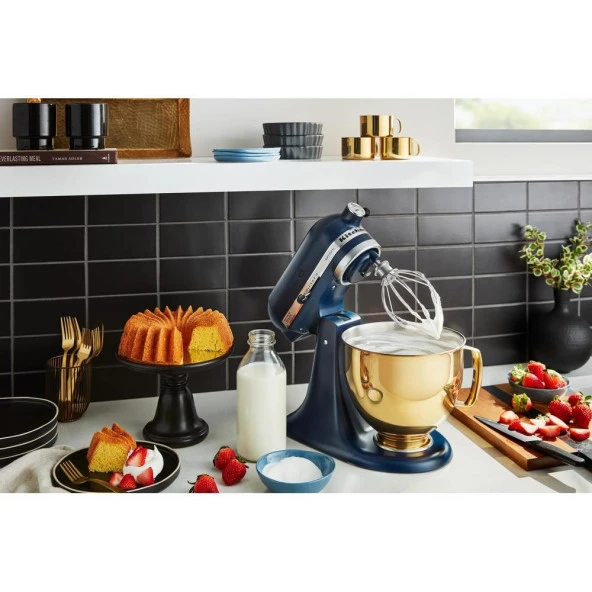 KitchenAid Artisan 5KSM175PSEIB Ink Blue 4.8 L Stand Mikser - 4