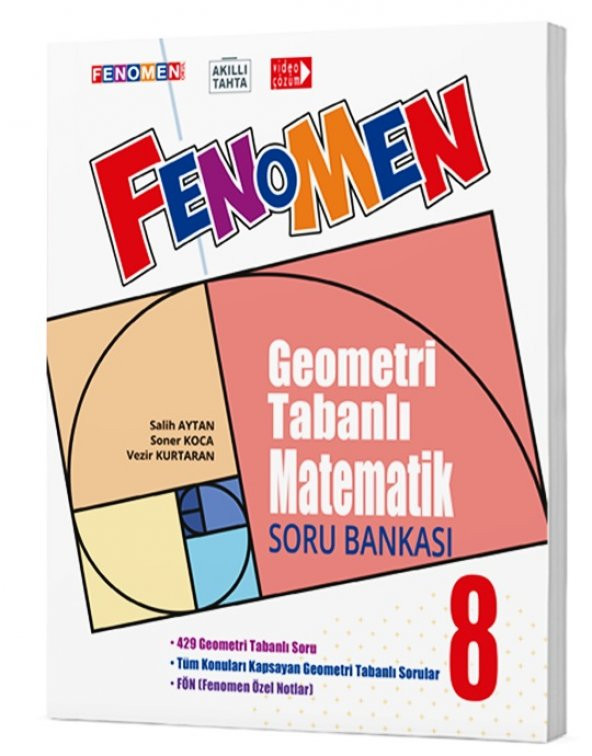 Fenomen Okul 8. Sınıf Geometri Tabanlı Soru Bankası 2023