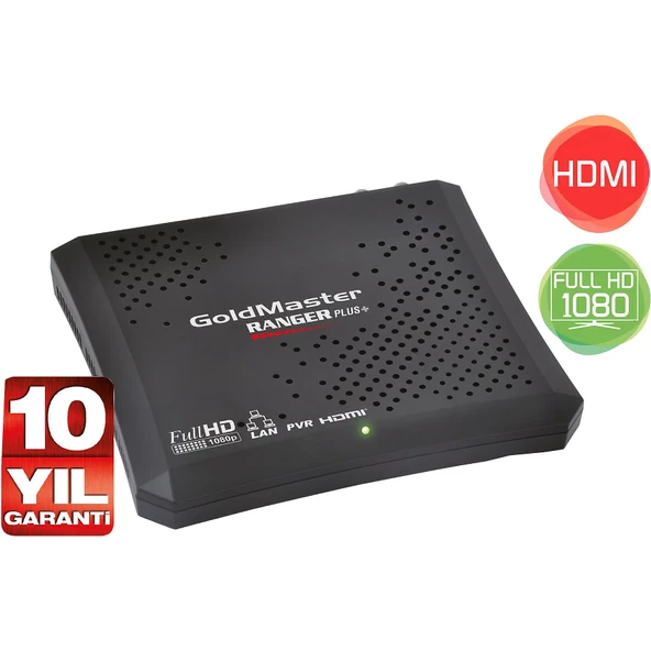 Goldmaster Ranger HD Plus PVR Uydu Alıcısı