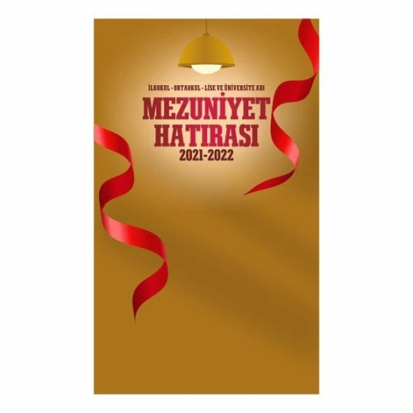 Mezuniyet Hatırası Pankartı-13- 150x250 cm