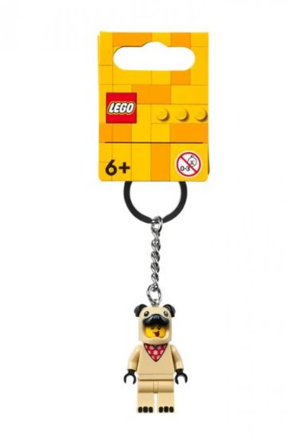 Lego 854158 French Bull Dog Guy Keyring