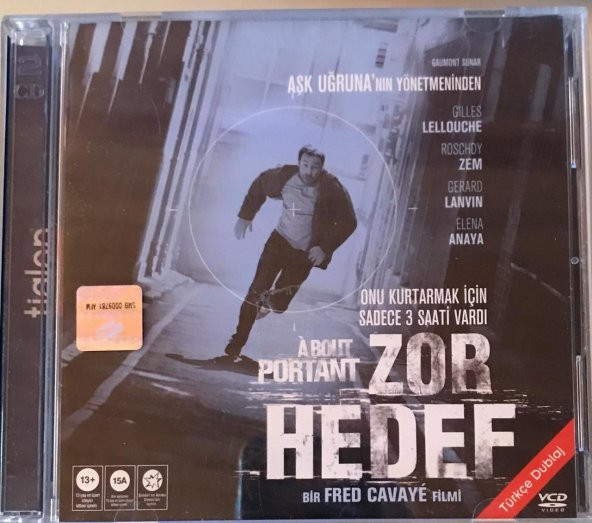 Zor Hedef Kullanılmış Koleksiyonluk VCD Film