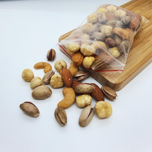 Dilşeker Düğün, Nişan ve Kına Hazır Paketlenmiş Taze Vip Kuruyemiş Çerez 75 Adet - Resim 2