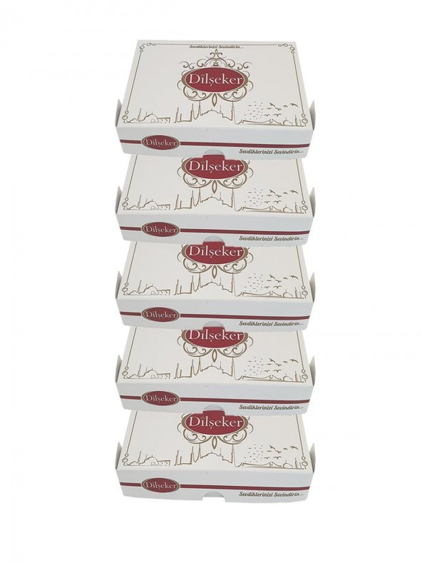 Dilşeker Bayramlık Özel Hediyelik Karışık Lokum 650 Gram - 5 Adet