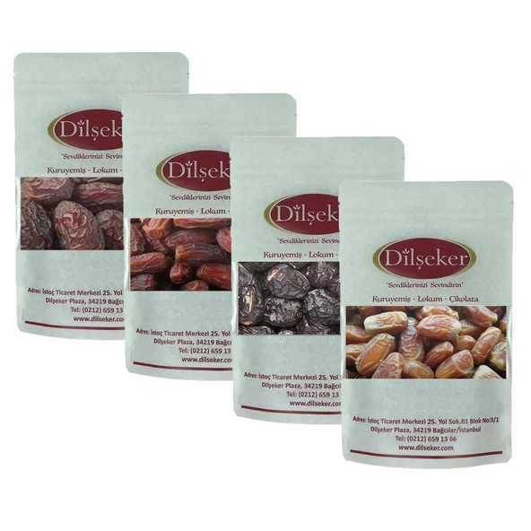 Dilşeker Özel Jumbo Hurma Seti (Mebrum Kudüs Acve Sugai) 1000 Gram - Resim 3