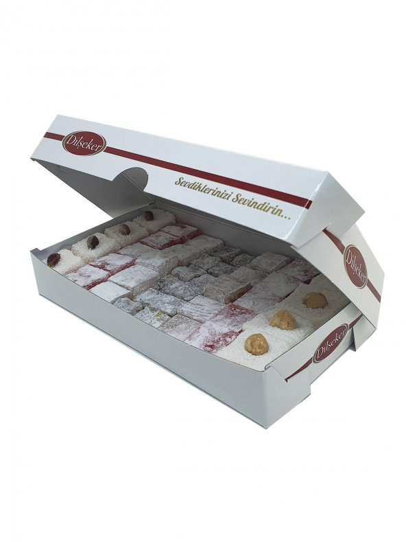 Dilşeker Bayramlık Özel Hediyelik Karışık Lokum 650 Gram