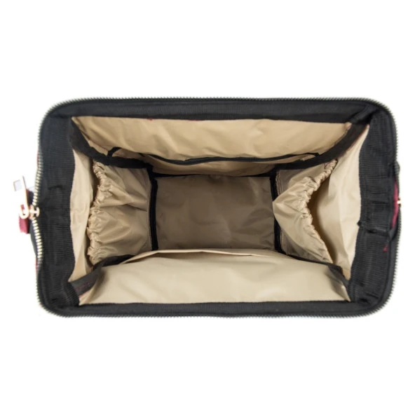 Bebex Bag-Z Organizatör Anne Bebek Bakım Sırt Çantası Kırmızı - 6