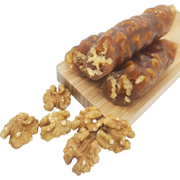 Dilşeker Sarı Pekmezli Kelebek Cevizli Sucuk 1000 Gram