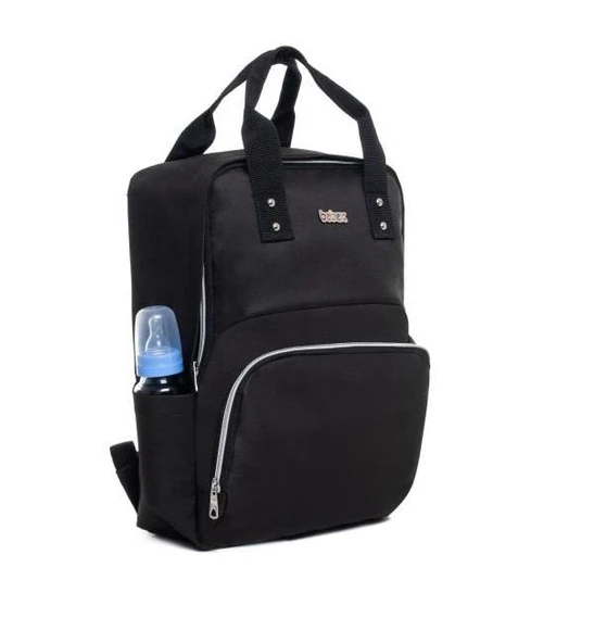 Bebex Bag-S Organizatör Anne Bebek Bakım Sırt Çantası Siyah - 3