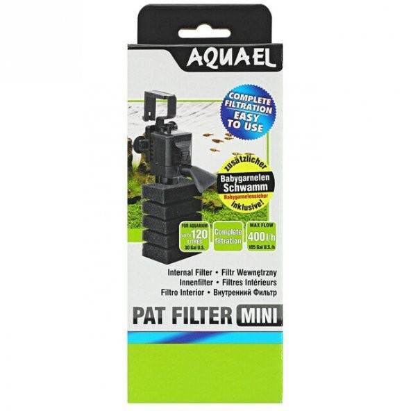 Aquael Pat Mini İç Filtre 400L/Saat