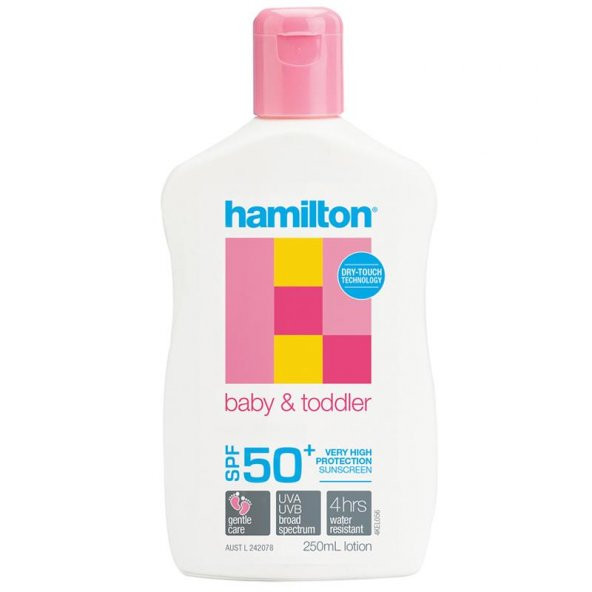 Hamilton Baby & Toddler Güneş Koruyucu Losyon SPF50+ 250 ml