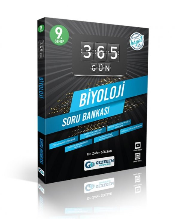 Gezegen Yayınları 9. Sınıf 365 Gün Biyoloji Soru Bankası - 2
