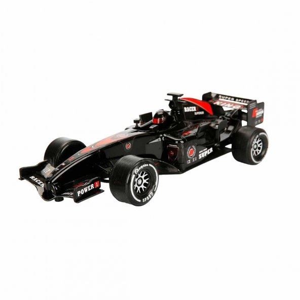 Sunman 2677 Maxx Wheels Sesli Ve Işıklı F1 Racing Sürtmeli Araba 26 cm - 2